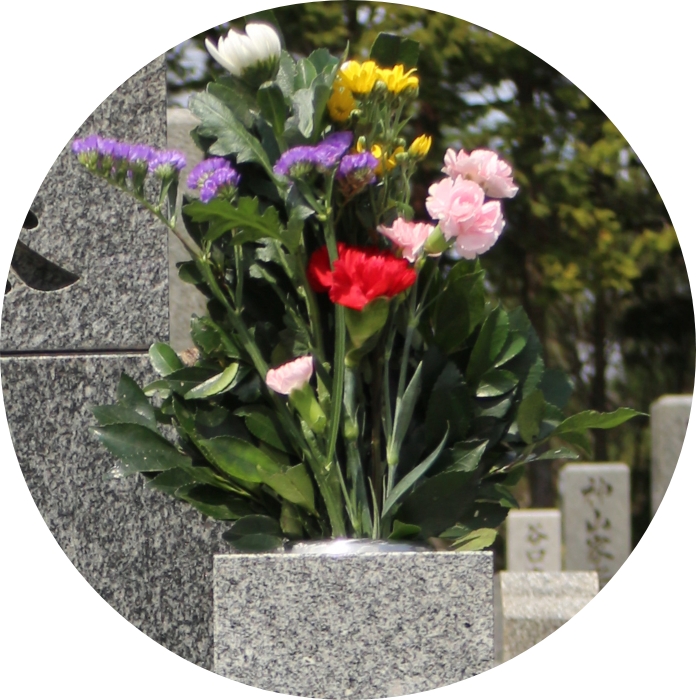 献花取り替え後